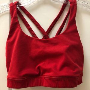 Lululemon Energy Sports Bra - Red - Size 6